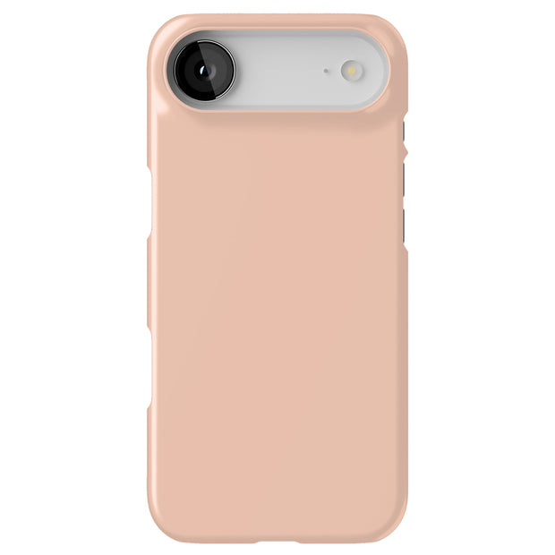 Pale Peach Tough Cases For Apple iPhone (17, 16, 15, 14, 13, 12, 11, X, SE, 8, 7/ Air, Plus, Pro, Max, Mini, XR, XS), Print in USA