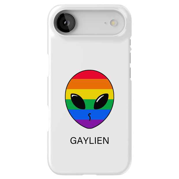 Rainbow Gaylien Tough Cases For Apple iPhone (17, 16, 15, 14, 13, 12, 11, X, SE, 8, 7/ Air, Plus, Pro, Max, Mini, XR, XS), Print in USA