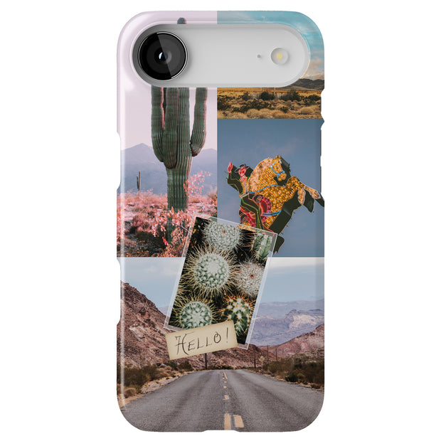 Desert Cactus Tough Cases For Apple iPhone (17, 16, 15, 14, 13, 12, 11, X, SE, 8, 7/ Air, Plus, Pro, Max, Mini, XR, XS), Print in USA