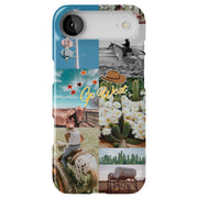 Go West Collage Tough Cases For Apple iPhone (17, 16, 15, 14, 13, 12, 11, X, SE, 8, 7/ Air, Plus, Pro, Max, Mini, XR, XS), Print in USA
