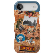 Cowboy Collage Tough Cases For Apple iPhone (17, 16, 15, 14, 13, 12, 11, X, SE, 8, 7/ Air, Plus, Pro, Max, Mini, XR, XS), Print in USA