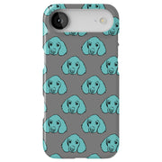 Blue Dog Tough Cases For Apple iPhone (17, 16, 15, 14, 13, 12, 11, X, SE, 8, 7/ Air, Plus, Pro, Max, Mini, XR, XS), Print in USA