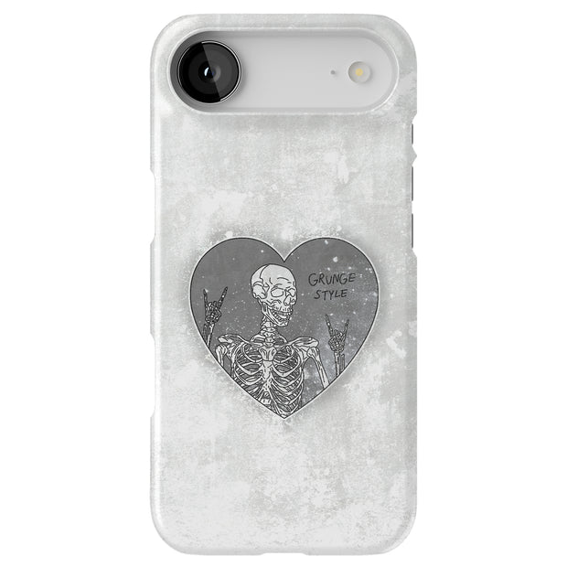 Skeleton Love Tough Cases For Apple iPhone (17, 16, 15, 14, 13, 12, 11, X, SE, 8, 7/ Air, Plus, Pro, Max, Mini, XR, XS), Print in USA