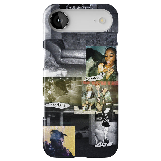 Grunge Collage1 Tough Cases For Apple iPhone (17, 16, 15, 14, 13, 12, 11, X, SE, 8, 7/ Air, Plus, Pro, Max, Mini, XR, XS), Print in USA