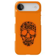 Skull Flower Tough Cases For Apple iPhone (17, 16, 15, 14, 13, 12, 11, X, SE, 8, 7/ Air, Plus, Pro, Max, Mini, XR, XS), Print in USA