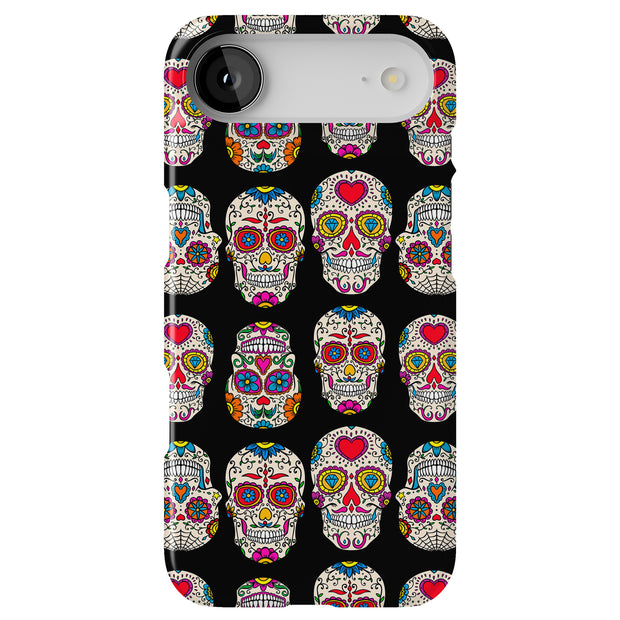 Cute Skull Head Tough Cases For Apple iPhone (17, 16, 15, 14, 13, 12, 11, X, SE, 8, 7/ Air, Plus, Pro, Max, Mini, XR, XS), Print in USA