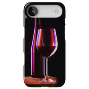 Red Wine Glass Tough Cases For Apple iPhone (17, 16, 15, 14, 13, 12, 11, X, SE, 8, 7/ Air, Plus, Pro, Max, Mini, XR, XS), Print in USA