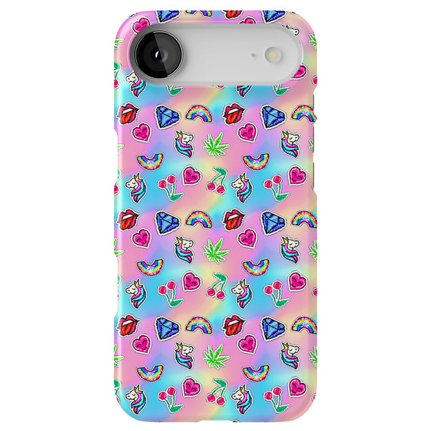 Unicorn Shapes Tough Cases For Apple iPhone (17, 16, 15, 14, 13, 12, 11, X, SE, 8, 7/ Air, Plus, Pro, Max, Mini, XR, XS), Print in USA