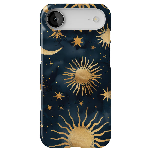 Star Dark Blue Tough Cases For Apple iPhone (17, 16, 15, 14, 13, 12, 11, X, SE, 8, 7/ Air, Plus, Pro, Max, Mini, XR, XS), Print in USA
