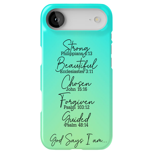 Christian 1 Tough Cases For Apple iPhone (17, 16, 15, 14, 13, 12, 11, X, SE, 8, 7/ Air, Plus, Pro, Max, Mini, XR, XS), Print in USA
