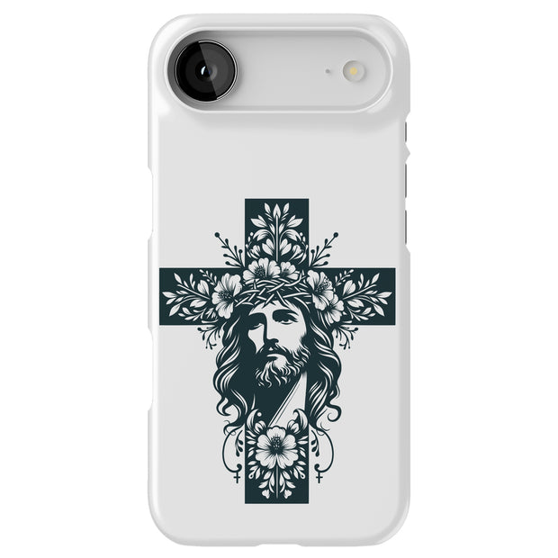 Christ Cross Tough Cases For Apple iPhone (17, 16, 15, 14, 13, 12, 11, X, SE, 8, 7/ Air, Plus, Pro, Max, Mini, XR, XS), Print in USA