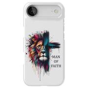 Man of Faith Tough Cases For Apple iPhone (17, 16, 15, 14, 13, 12, 11, X, SE, 8, 7/ Air, Plus, Pro, Max, Mini, XR, XS), Print in USA