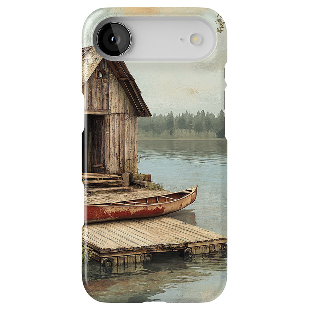Old Boathouse 2 Tough Cases For Apple iPhone (17, 16, 15, 14, 13, 12, 11, X, SE, 8, 7/ Air, Plus, Pro, Max, Mini, XR, XS), Print in USA