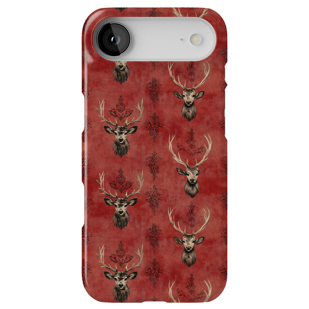 Snow Deer 2 Tough Cases For Apple iPhone (17, 16, 15, 14, 13, 12, 11, X, SE, 8, 7/ Air, Plus, Pro, Max, Mini, XR, XS), Print in USA