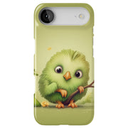 Kawaii Kiwi Tough Cases For Apple iPhone (17, 16, 15, 14, 13, 12, 11, X, SE, 8, 7/ Air, Plus, Pro, Max, Mini, XR, XS), Print in USA
