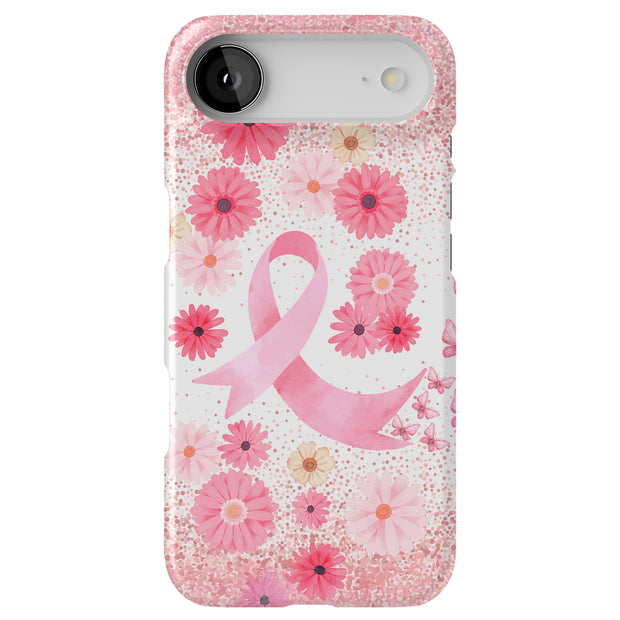 Breast Cancer 1 Tough Cases For Apple iPhone (17, 16, 15, 14, 13, 12, 11, X, SE, 8, 7/ Air, Plus, Pro, Max, Mini, XR, XS), Print in USA