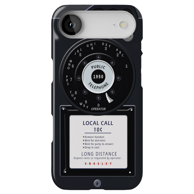 Vintage Phone Tough Cases For Apple iPhone (17, 16, 15, 14, 13, 12, 11, X, SE, 8, 7/ Air, Plus, Pro, Max, Mini, XR, XS), Print in USA