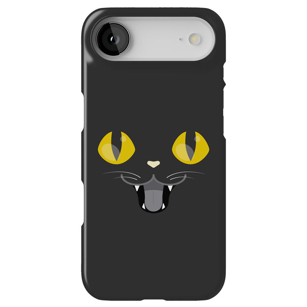 Enigmatic Cat Tough Cases For Apple iPhone (17, 16, 15, 14, 13, 12, 11, X, SE, 8, 7/ Air, Plus, Pro, Max, Mini, XR, XS), Print in USA