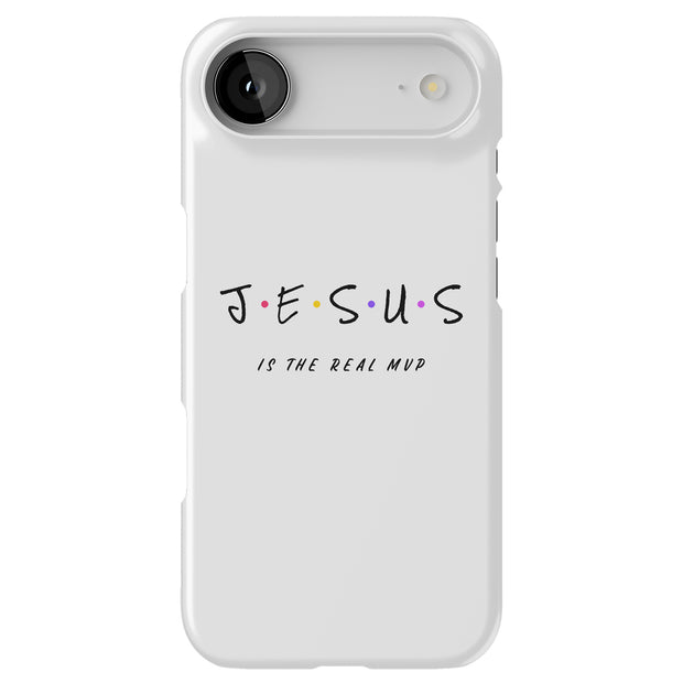 Jesus is MVP Tough Cases For Apple iPhone (17, 16, 15, 14, 13, 12, 11, X, SE, 8, 7/ Air, Plus, Pro, Max, Mini, XR, XS), Print in USA
