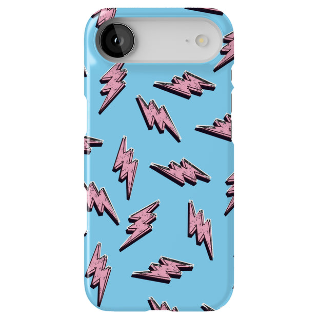Lightning Shape Tough Cases For Apple iPhone (17, 16, 15, 14, 13, 12, 11, X, SE, 8, 7/ Air, Plus, Pro, Max, Mini, XR, XS), Print in USA