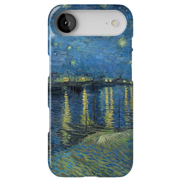 Starry Night 1 Tough Cases For Apple iPhone (17, 16, 15, 14, 13, 12, 11, X, SE, 8, 7/ Air, Plus, Pro, Max, Mini, XR, XS), Print in USA