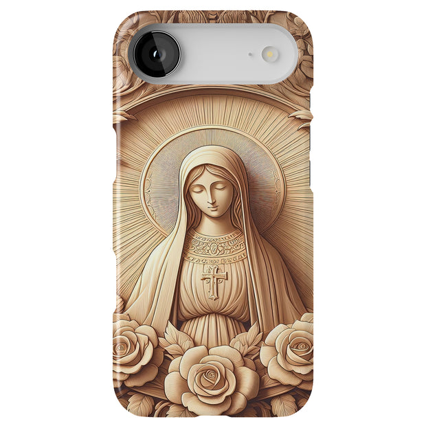 Virgin Mary 1 Tough Cases For Apple iPhone (17, 16, 15, 14, 13, 12, 11, X, SE, 8, 7/ Air, Plus, Pro, Max, Mini, XR, XS), Print in USA