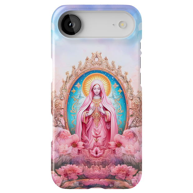 Virgin Mary 3 Tough Cases For Apple iPhone (17, 16, 15, 14, 13, 12, 11, X, SE, 8, 7/ Air, Plus, Pro, Max, Mini, XR, XS), Print in USA