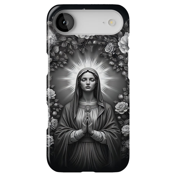 Virgin Mary 4 Tough Cases For Apple iPhone (17, 16, 15, 14, 13, 12, 11, X, SE, 8, 7/ Air, Plus, Pro, Max, Mini, XR, XS), Print in USA