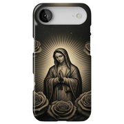 Virgin Mary 5 Tough Cases For Apple iPhone (17, 16, 15, 14, 13, 12, 11, X, SE, 8, 7/ Air, Plus, Pro, Max, Mini, XR, XS), Print in USA
