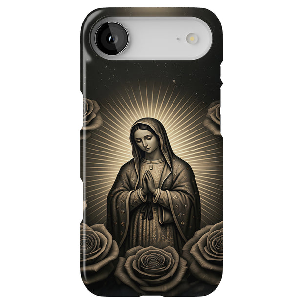 Virgin Mary 5 Tough Cases For Apple iPhone (17, 16, 15, 14, 13, 12, 11, X, SE, 8, 7/ Air, Plus, Pro, Max, Mini, XR, XS), Print in USA