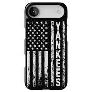 Yankee flag Tough Cases For Apple iPhone (17, 16, 15, 14, 13, 12, 11, X, SE, 8, 7/ Air, Plus, Pro, Max, Mini, XR, XS), Print in USA