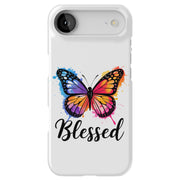 Butterfly Bless Tough Cases For Apple iPhone (17, 16, 15, 14, 13, 12, 11, X, SE, 8, 7/ Air, Plus, Pro, Max, Mini, XR, XS), Print in USA
