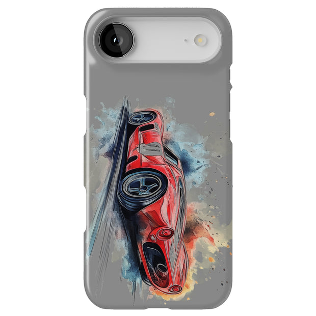 Old Race Car 1 Tough Cases For Apple iPhone (17, 16, 15, 14, 13, 12, 11, X, SE, 8, 7/ Air, Plus, Pro, Max, Mini, XR, XS), Print in USA
