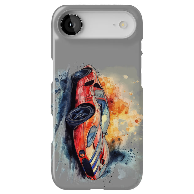 Old Race Car 2 Tough Cases For Apple iPhone (17, 16, 15, 14, 13, 12, 11, X, SE, 8, 7/ Air, Plus, Pro, Max, Mini, XR, XS), Print in USA