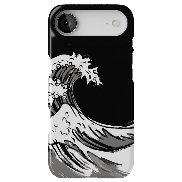 Japanese Waves Tough Cases For Apple iPhone (17, 16, 15, 14, 13, 12, 11, X, SE, 8, 7/ Air, Plus, Pro, Max, Mini, XR, XS), Print in USA