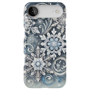 Xmas Snow White Tough Cases For Apple iPhone (17, 16, 15, 14, 13, 12, 11, X, SE, 8, 7/ Air, Plus, Pro, Max, Mini, XR, XS), Print in USA