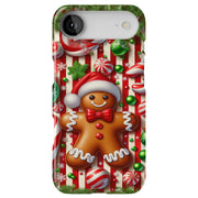 Gingerbreadman Tough Cases For Apple iPhone (17, 16, 15, 14, 13, 12, 11, X, SE, 8, 7/ Air, Plus, Pro, Max, Mini, XR, XS), Print in USA