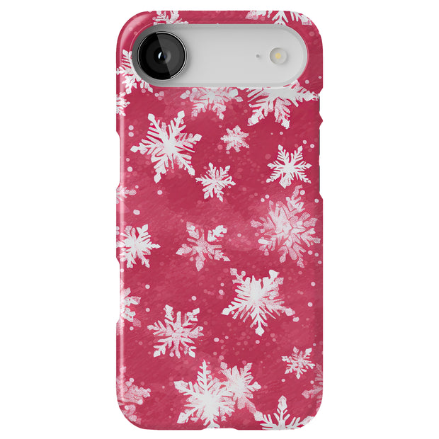 Xmas Snowflake 1 Tough Cases For Apple iPhone (17, 16, 15, 14, 13, 12, 11, X, SE, 8, 7/ Air, Plus, Pro, Max, Mini, XR, XS), Print in USA