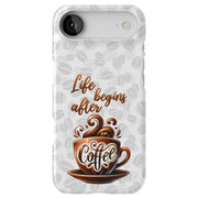 Coffee Life Tough Cases For Apple iPhone (17, 16, 15, 14, 13, 12, 11, X, SE, 8, 7/ Air, Plus, Pro, Max, Mini, XR, XS), Print in USA