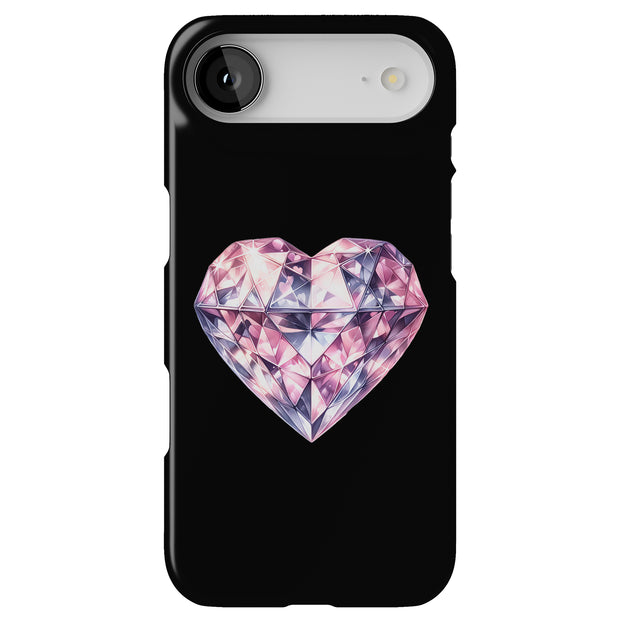 Heart Diamond 2 Tough Cases For Apple iPhone (17, 16, 15, 14, 13, 12, 11, X, SE, 8, 7/ Air, Plus, Pro, Max, Mini, XR, XS), Print in USA