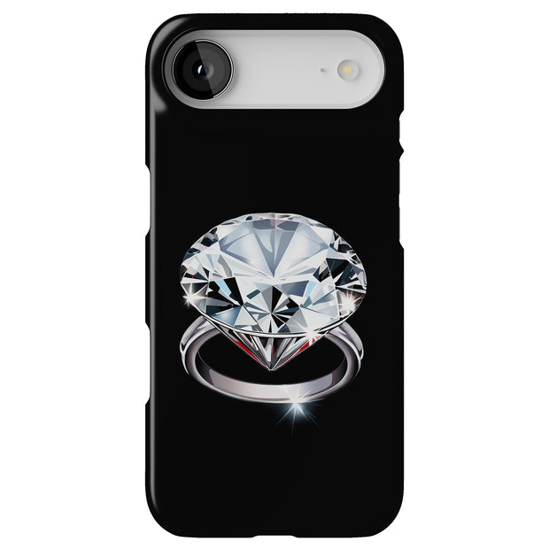 Diamond Ring 1 Tough Cases For Apple iPhone (17, 16, 15, 14, 13, 12, 11, X, SE, 8, 7/ Air, Plus, Pro, Max, Mini, XR, XS), Print in USA