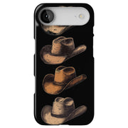 Cowboy Hats 1 Tough Cases For Apple iPhone (17, 16, 15, 14, 13, 12, 11, X, SE, 8, 7/ Air, Plus, Pro, Max, Mini, XR, XS), Print in USA