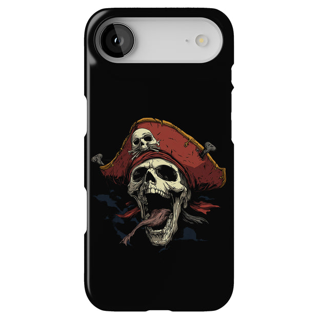 Pirate Skull 1 Tough Cases For Apple iPhone (17, 16, 15, 14, 13, 12, 11, X, SE, 8, 7/ Air, Plus, Pro, Max, Mini, XR, XS), Print in USA