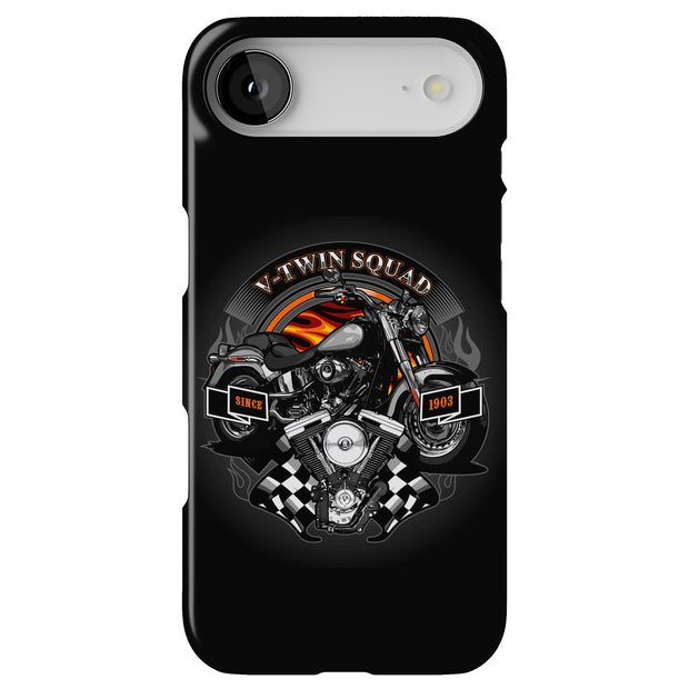 Old Motorbike 2 Tough Cases For Apple iPhone (17, 16, 15, 14, 13, 12, 11, X, SE, 8, 7/ Air, Plus, Pro, Max, Mini, XR, XS), Print in USA