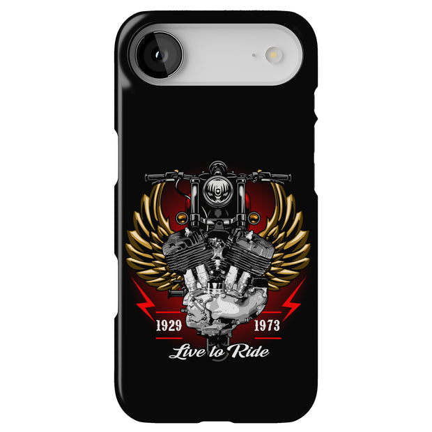 Old Motorbike 3 Tough Cases For Apple iPhone (17, 16, 15, 14, 13, 12, 11, X, SE, 8, 7/ Air, Plus, Pro, Max, Mini, XR, XS), Print in USA