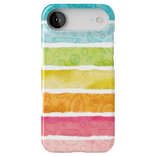 Color Fruit Tough Cases For Apple iPhone (17, 16, 15, 14, 13, 12, 11, X, SE, 8, 7/ Air, Plus, Pro, Max, Mini, XR, XS), Print in USA
