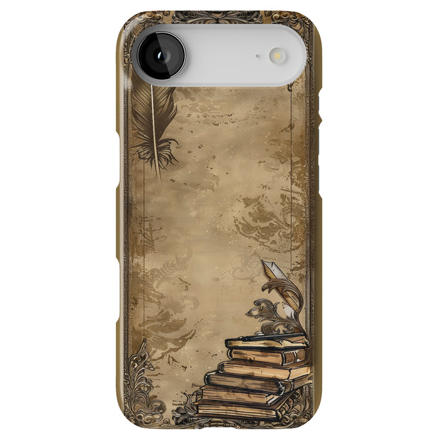 Vintage Paper A Tough Cases For Apple iPhone (17, 16, 15, 14, 13, 12, 11, X, SE, 8, 7/ Air, Plus, Pro, Max, Mini, XR, XS), Print in USA