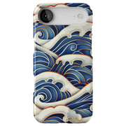 Japanese Wave 6 Tough Cases For Apple iPhone (17, 16, 15, 14, 13, 12, 11, X, SE, 8, 7/ Air, Plus, Pro, Max, Mini, XR, XS), Print in USA