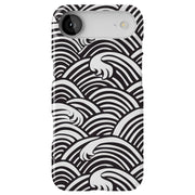 Japanese Wave 7 Tough Cases For Apple iPhone (17, 16, 15, 14, 13, 12, 11, X, SE, 8, 7/ Air, Plus, Pro, Max, Mini, XR, XS), Print in USA