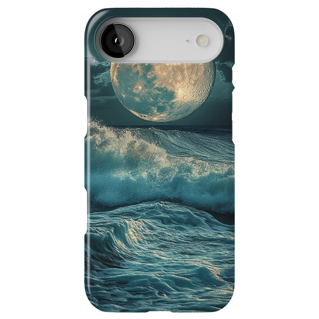 Star Moon Wave1 Tough Cases For Apple iPhone (17, 16, 15, 14, 13, 12, 11, X, SE, 8, 7/ Air, Plus, Pro, Max, Mini, XR, XS), Print in USA